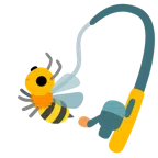 canna da pesca + ape