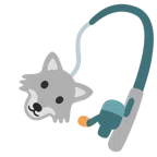 canna da pesca + lupo