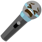 microfono + faccina stanca