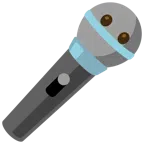 microfono + faccina senza bocca