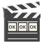 ciak + pulsante OK