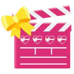 ciak + cuore con fiocco