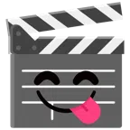 ciak + faccina che si lecca i baffi