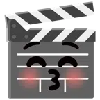 ciak + faccina che bacia con occhi chiusi