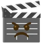 ciak + faccina arrabbiata