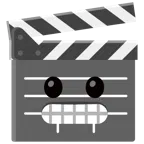 ciak + faccina con smorfia