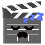 ciak + faccina che dorme