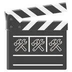 ciak + martello e chiave inglese