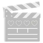 ciak + cuore bianco