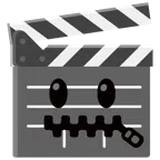 ciak + faccina con bocca con cerniera