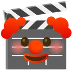 ciak + faccina pagliaccio