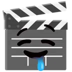 ciak + faccina che sbava