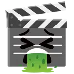 ciak + faccina che vomita