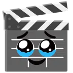 ciak + faccina che trattiene le lacrime