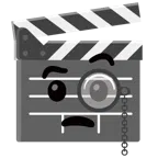ciak + faccina con monocolo