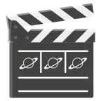 ciak + pianeta con satellite