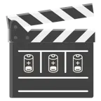ciak + batteria scarica