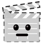 ciak + faccina tratteggiata