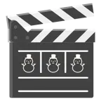 ciak + pupazzo di neve senza neve