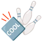 bowling + pulsante COOL