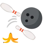 bowling + banana