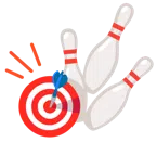 bowling + bersaglio