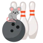 bowling + muso di topo