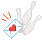 bowling + lettera d’amore