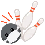 bowling + faccina con mascherina