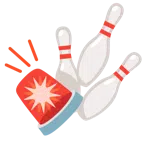 bowling + lampeggiante