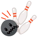 bowling + faccina con bocca con cerniera