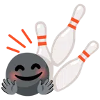 bowling + faccina che abbraccia