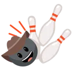 bowling + faccina con cappello da cowboy