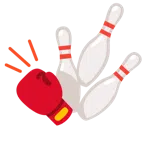 bowling + guantone da pugilato