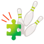 bowling + pezzo di puzzle