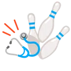 bowling + stetoscopio