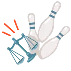 bowling + bilancia a doppio piatto