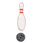 bowling + punto esclamativo a cuore