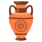 Amphore + gelbe Blüte