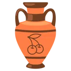 Amphore + Kirschen