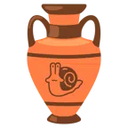 Amphore + Schnecke