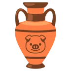 Amphore + Schweinegesicht