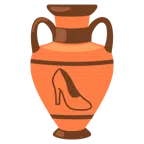 Amphore + Stöckelschuh