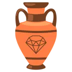 Amphore + Edelstein
