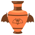 Amphore + Fledermaus