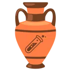 Amphore + Reagenzglas