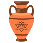 Amphore + Lotusblüte