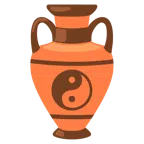 Amphore + Yin und Yang