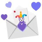 carta de amor + comodín