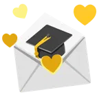 carta de amor + birrete